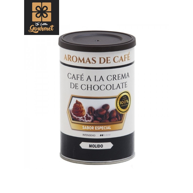 Café Molido con aroma de Chocolate con Leche