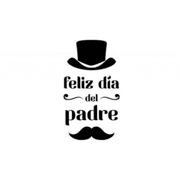 Logotipo feliz dia del padre
